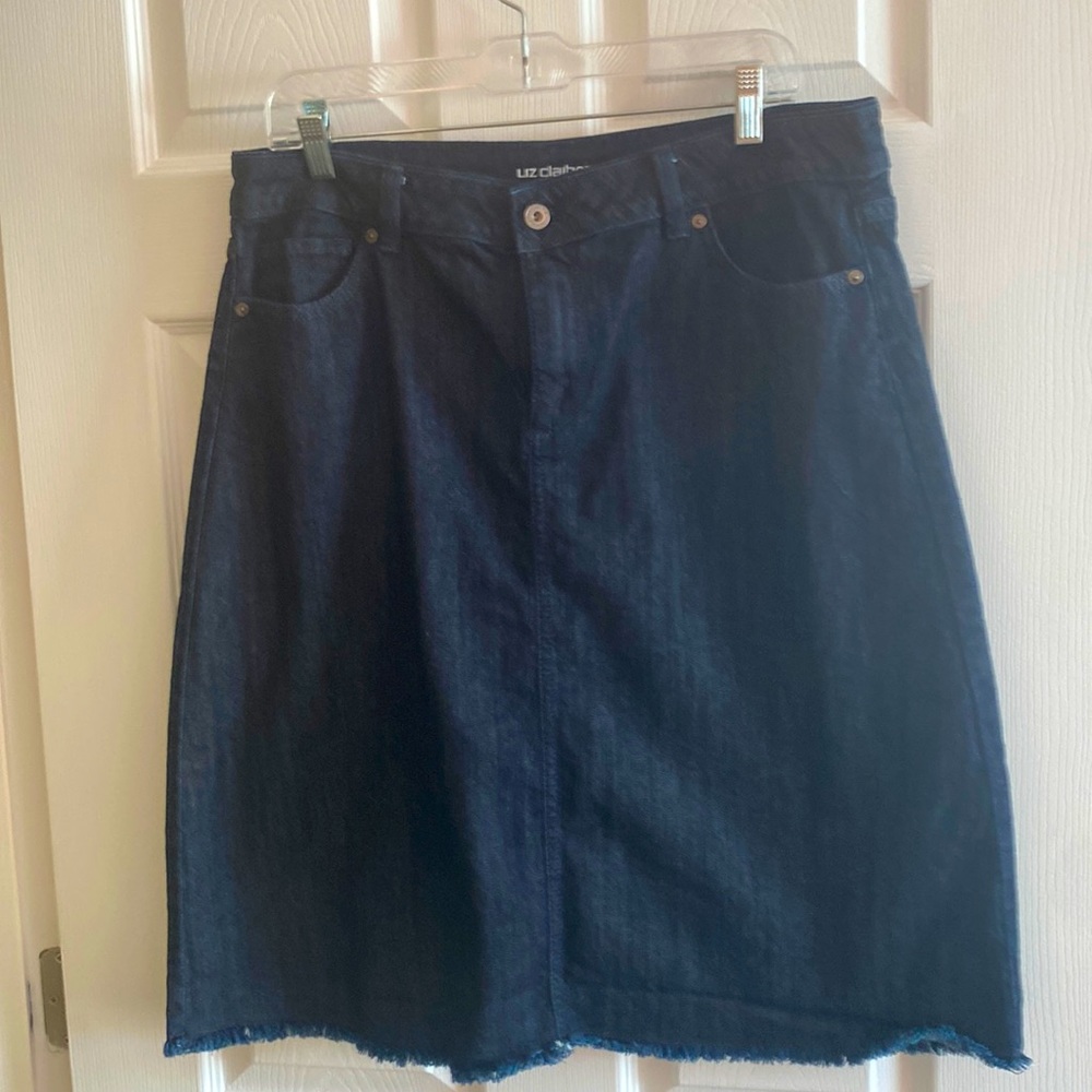 Liz Claiborne Jean Skirt
